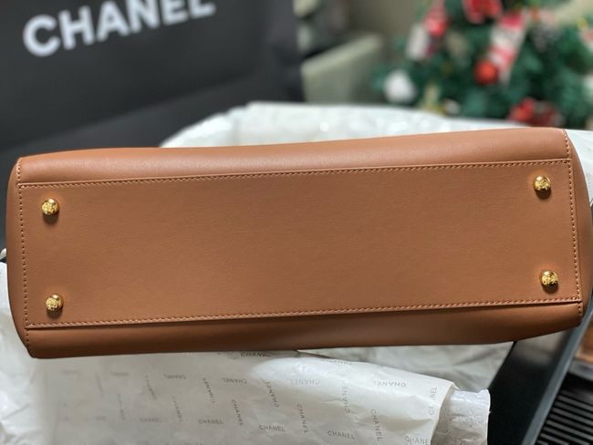 Chanel Small Shopping Bag AS6243 brown