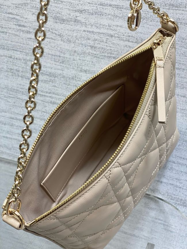 Diorling Mini Bag Macrocannage Lambskin S2613OU Fraise