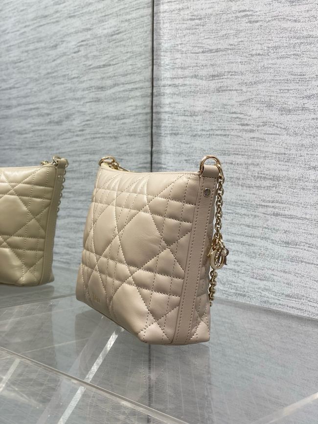 Diorling Mini Bag Macrocannage Lambskin S2613OU Fraise