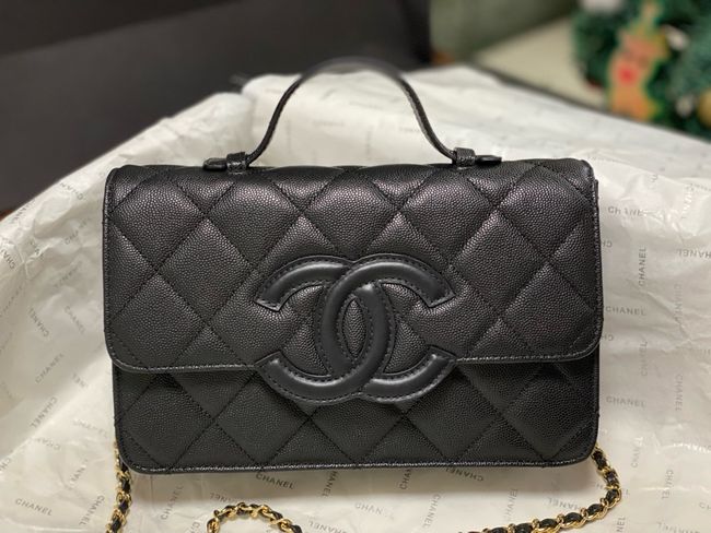 Chanel Flap Bag AS6554 black