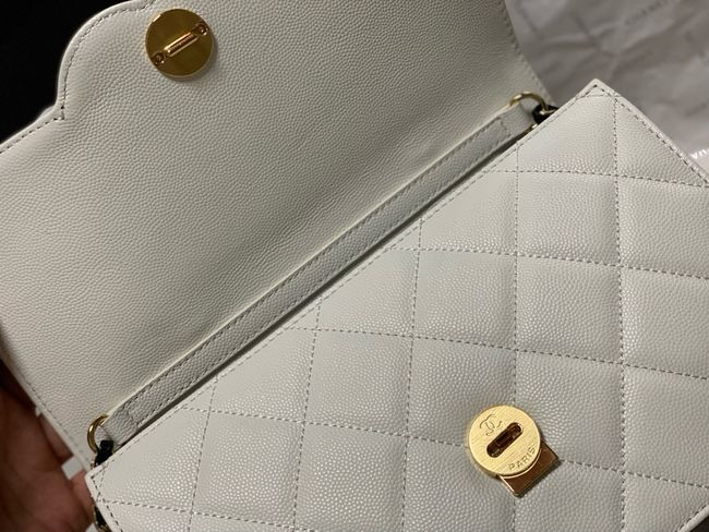 Chanel  Flap Bag AS6554 white