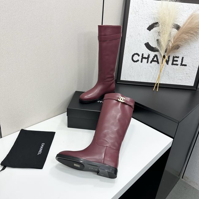 Chanel High Boots Calfskin 64244-2