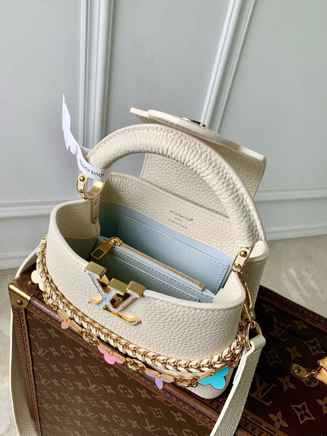 Louis Vuitton Capucines Mini M29607 cream