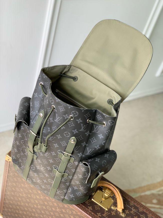 Louis Vuitton Christopher MM M28633 Khaki Green