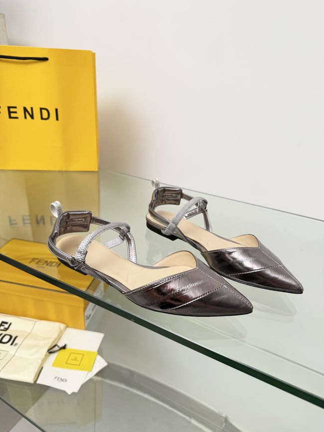 Fendi WOMENS SANDAL slingback Colibri Lite 8J8559-1