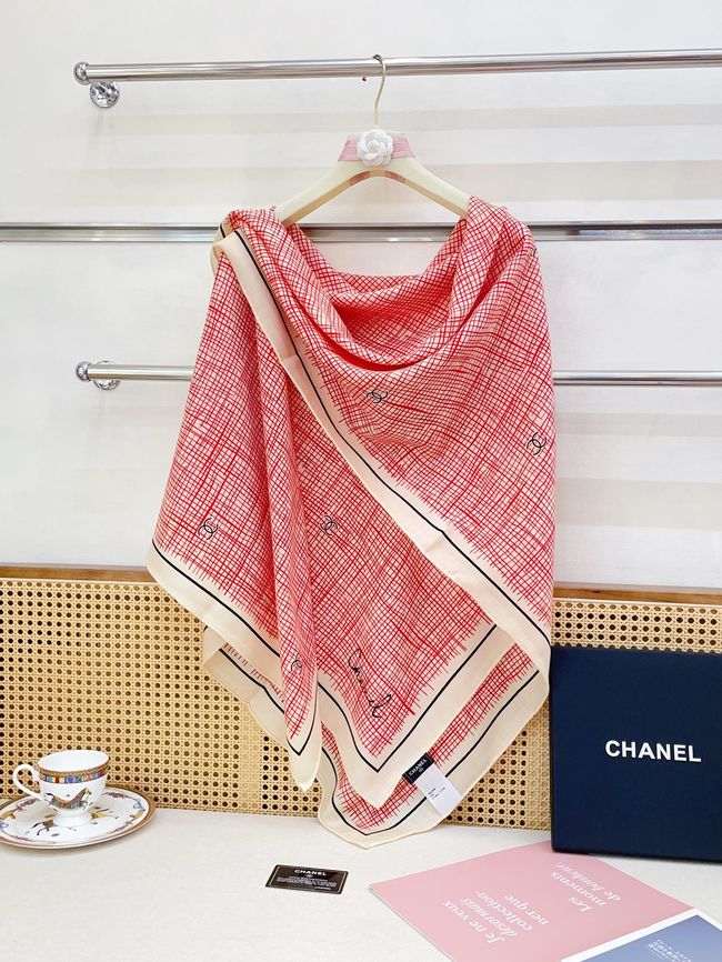 Chanel Wool and Silk Shawl AAC491-1
