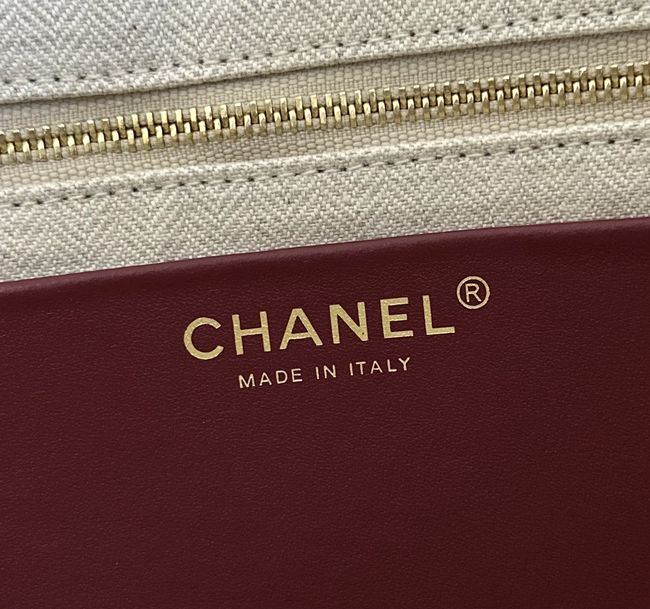 Chanel Shopping Bag Grained Calfskin AS6483 gray Chanel Shopping Bag Grained Calfskin AS6483 gray
