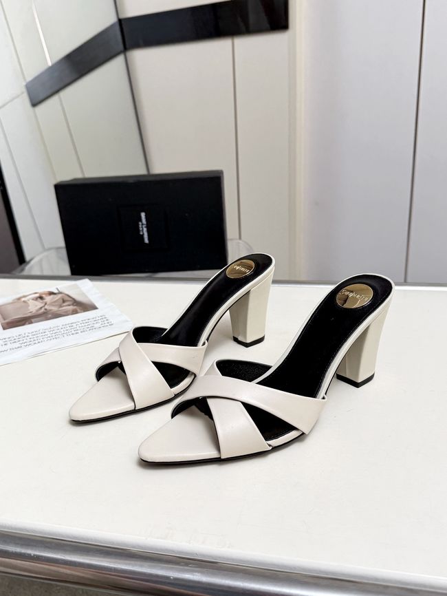 Saint Laurent mule sandals leather 7.5CM F6630-3
