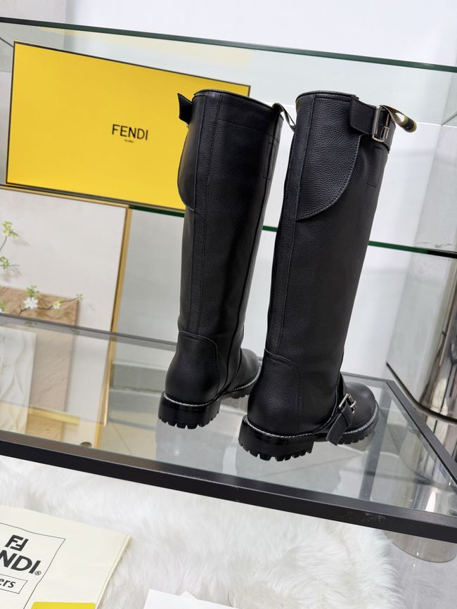 FENDI Commando leather boots 8T9048-1