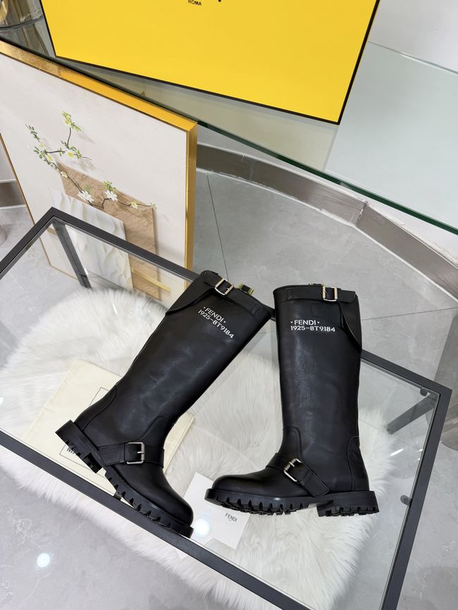 FENDI Commando leather boots 8T9048-5
