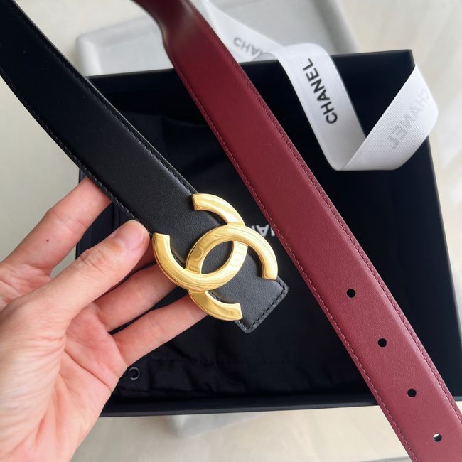 Chanel Leather belt 30MM ABH250-4