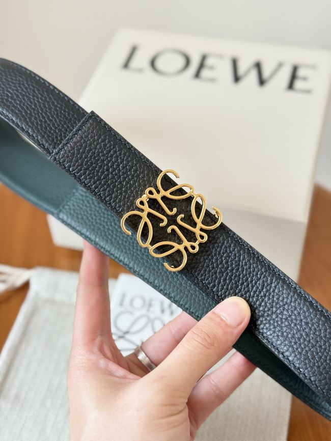 Loewe Cowhide Double-Sided Anagram Belt 35MM 26X03-5 Loewe Cowhide Double-Sided Anagram Belt 35MM 26X03-5