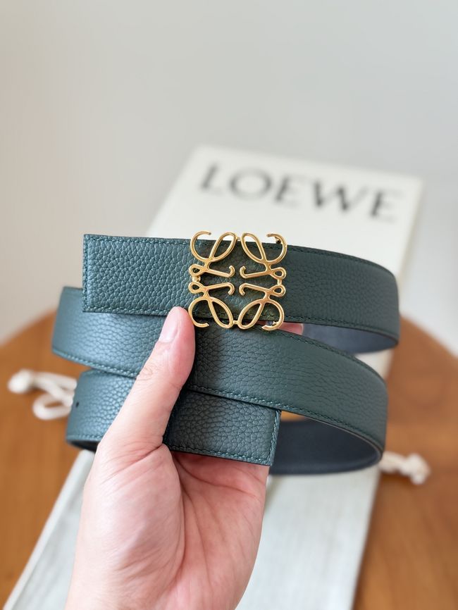 Loewe Cowhide Double-Sided Anagram Belt 35MM 26X03-5 Loewe Cowhide Double-Sided Anagram Belt 35MM 26X03-5