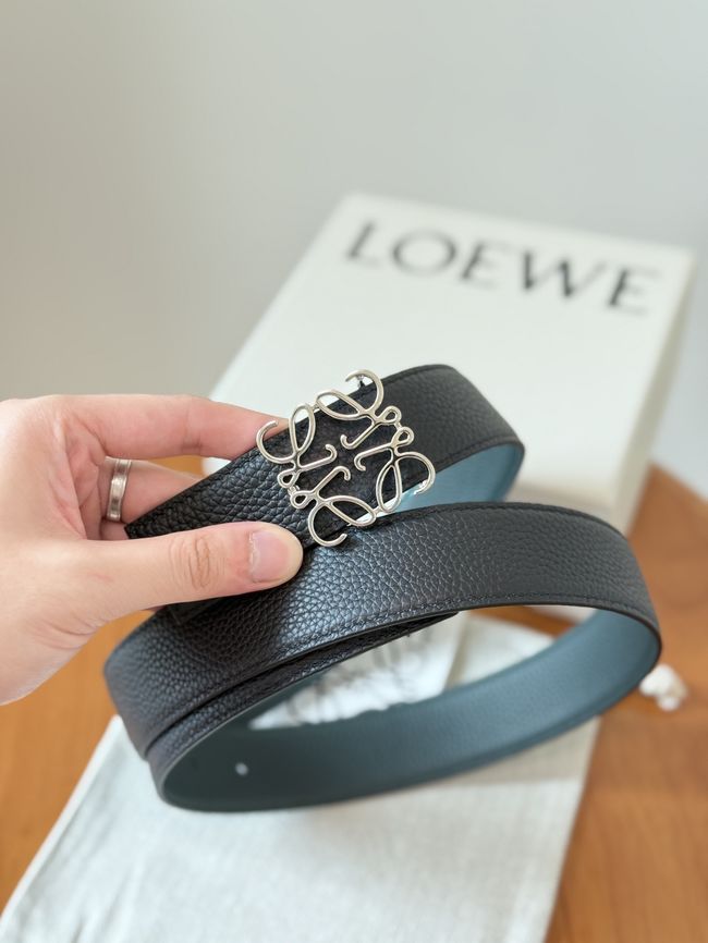 Loewe Cowhide Double-Sided Anagram Belt 35MM 26X03-6 Loewe Cowhide Double-Sided Anagram Belt 35MM 26X03-6