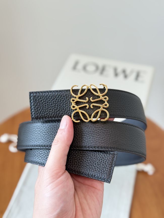 Loewe Cowhide Double-Sided Anagram Belt 35MM 26X03-7 Loewe Cowhide Double-Sided Anagram Belt 35MM 26X03-7