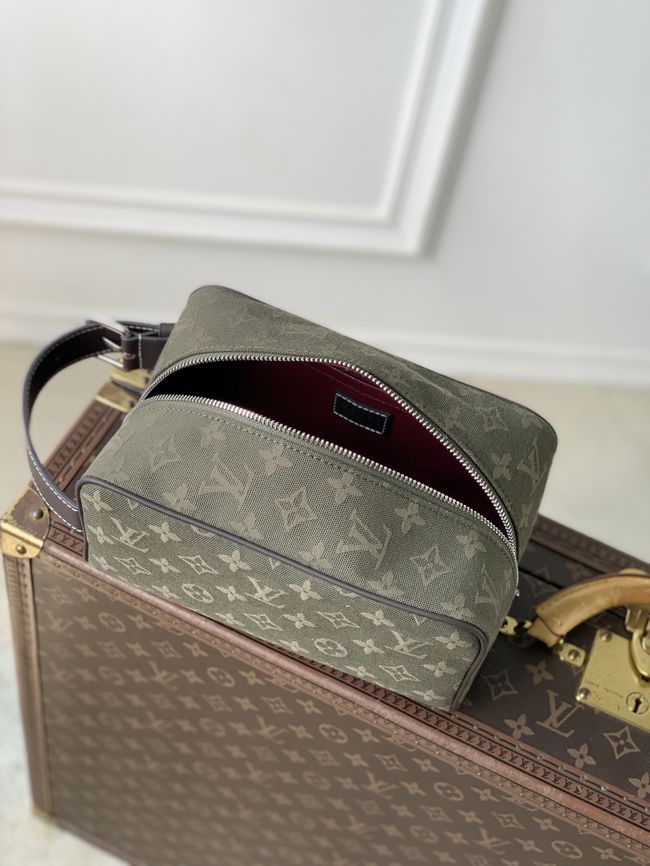 Louis Vuitton Locker Dopp Kit M2A666 Khaki Green
