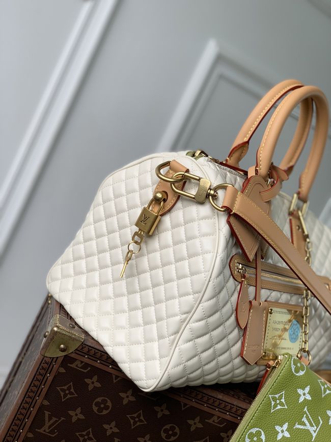Louis Vuitton Speedy P9 Bandouliere M2A408 white&green