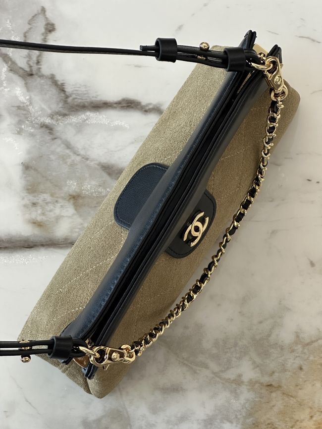 Chanel Clutch with Chain AP5540 apricot Chanel Clutch with Chain AP5540 apricot
