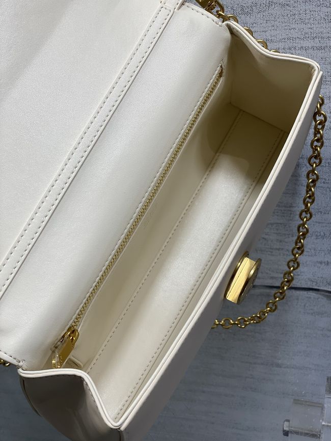 Dior Medaillon Pouch Smooth Calfskin M3671 Cream
