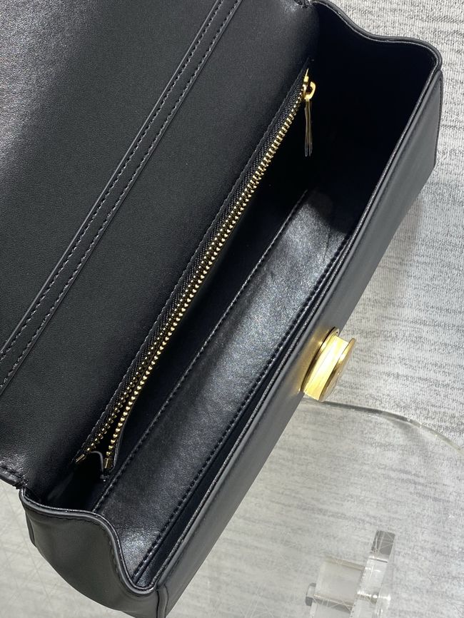 Dior Medaillon Pouch Smooth Calfskin M3671 black