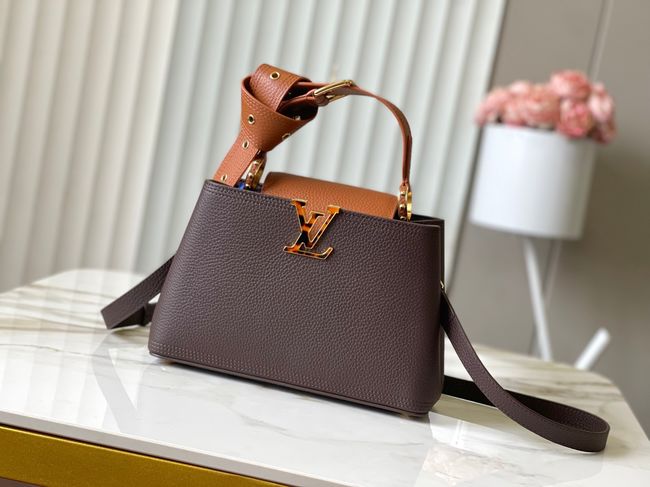 Louis Vuitton New Capucines BB M29609 Mahogany Louis Vuitton New Capucines BB M29609 Mahogany