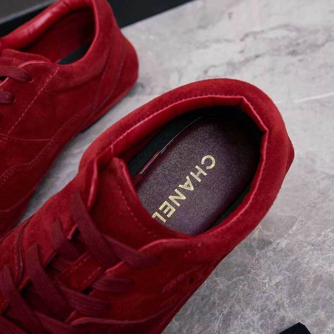 Chanel Trainers Suede Calfskin G47655-3