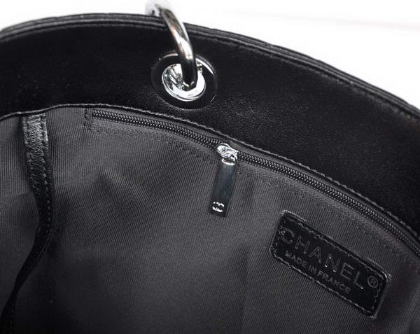 buy Cheap Chanel A50995 Black Sheepskin Leather Shoulder Bag Silver buy Cheap Chanel A50995 Black Sheepskin Leather Shoulder Bag Silver