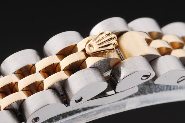 Rolex Datejust Mechanism Golden&White Surface Watch-RD2459 Rolex Datejust Mechanism Golden&White Surface Watch-RD2459