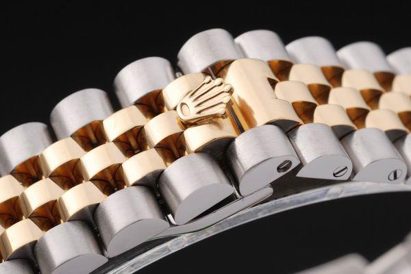 Rolex Datejust Stainless Steel Golden Surface Watch-RD2385 Rolex Datejust Stainless Steel Golden Surface Watch-RD2385