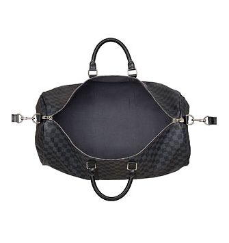 Louis Vuitton Damier Graphite Canvas Keepall 55 Strap N41413 Louis Vuitton Damier Graphite Canvas Keepall 55 Strap N41413